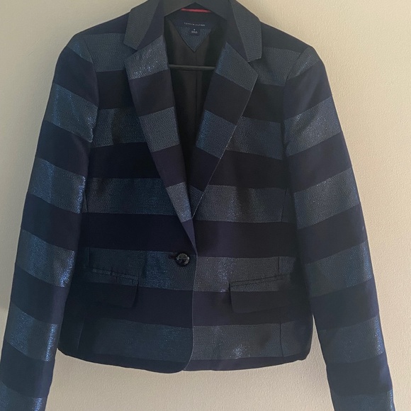 Elegant two tone cocktail blazer - Picture 1 of 6